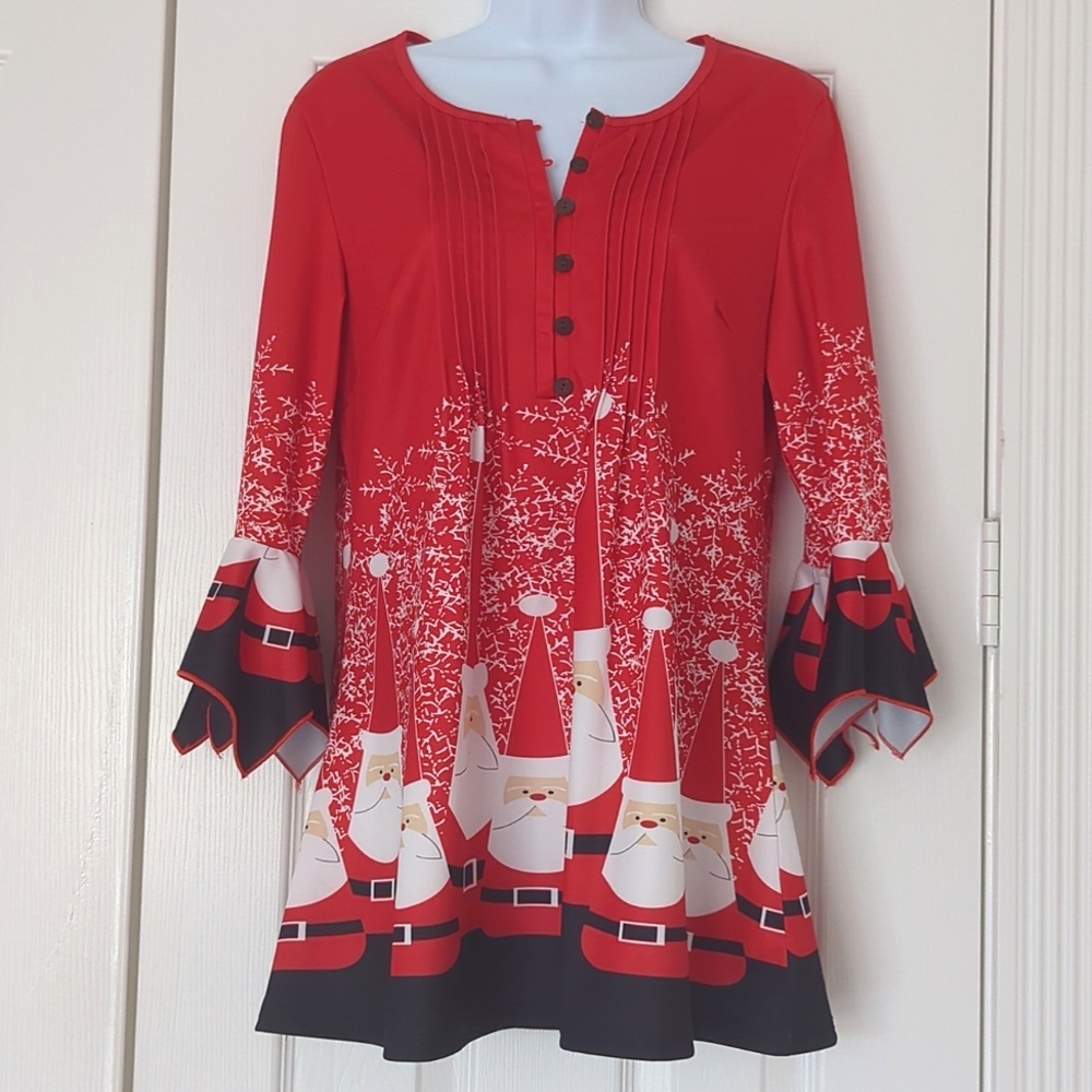 Rotita Santa holiday top